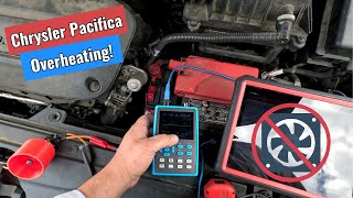 2019 Chrysler Pacifica - Overheating! Cooling Fans Diag & Repair!