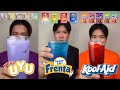 KOMPILASI MINUM BERBAGAI RASA MINUMAN SERBUK POP ICE UYU FRENTA DAN KOOL AID