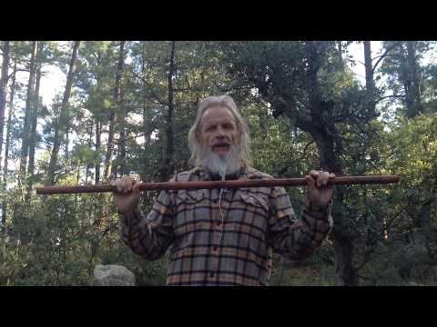 Qigong 4' Staff for Digital Dexterity, Grip Strength, Myofascial Release