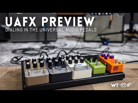How good are the UAFX Pedals? // UAFX Pedals First Look