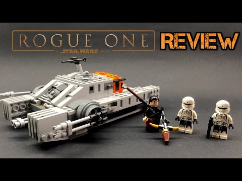 LEGO Star Wars Rogue One: Imperial Assault Hovertank Review! (75152)