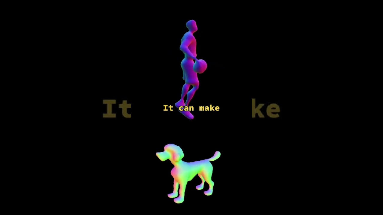 This FREE AI tool makes 3D models instantlyfor your games and films#genmo #genmoai #ai