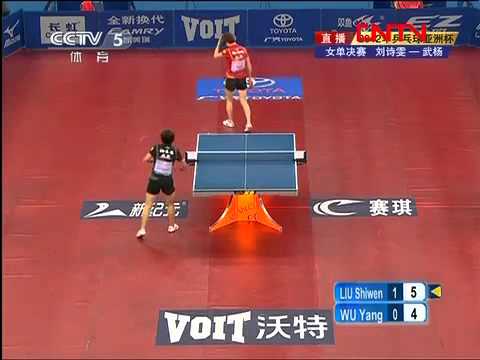2012 Asian Cup (ws-f) LIU Shiwen - WU Yang [Full Match/Chinese]