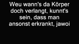 Wolfgang Ambros - A Gulasch und a Seitl Bier (Lyrics)