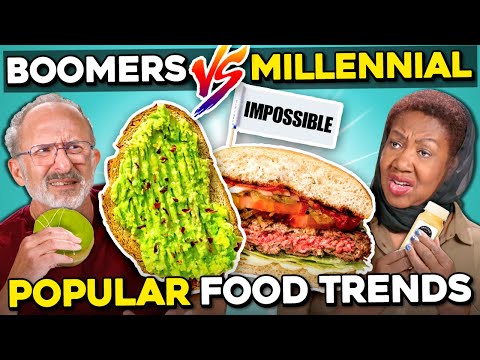 Boomers Try Millennial Food Trends