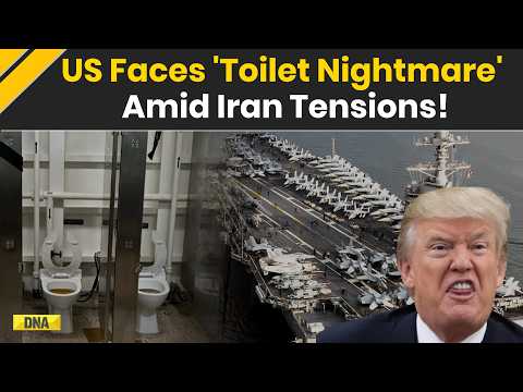 US Iran War: Toilet Crisis Cripples US' Biggest Carrier Gerald Ford, 5000 Sailors Battle Sewage