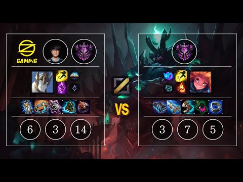 OZ Crown Galio vs Zoe Mid - KR Master Patch 10.11