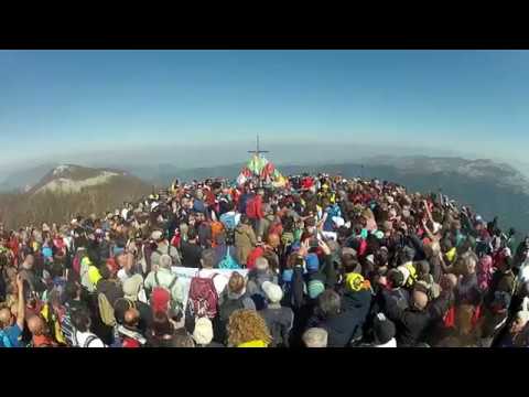 Monte  Semprevisa per rendere omaggio a Daniele Nardi  Video HD