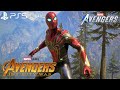 Marvel's Avengers - NEW MCU Spider-Man Iron Spider Suit Gameplay 4K 60FPS (PlayStation 5)