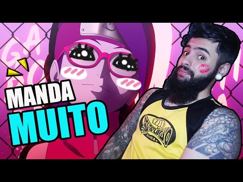 REACT - GAROTA UCHIHA - Trap Vibe | FELÍCIA ROCK [ Prod. 808 Ander ]
