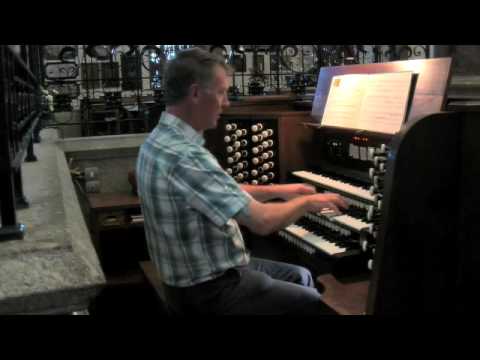 John Keys organist plays Mendelssohn's Fugue in e