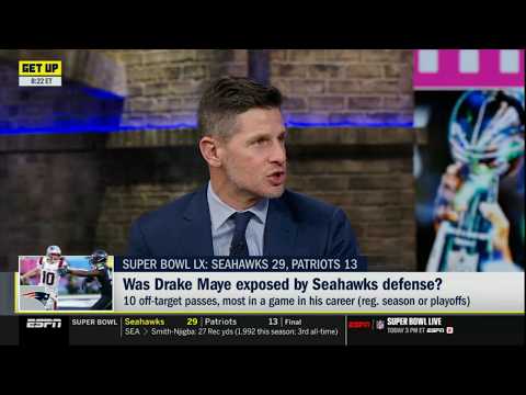 GET UP | "He's average" - Dan O. blasts Patriots’ Drake Maye after disappointing Super Bowl outing