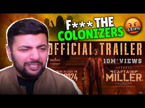 Pakistani Reacts to CAPTAIN MILLER - Trailer | Dhanush | Shivarajkumar