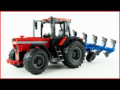 CaDA bricks Farm Tractor | C61052W Speed Build for Collectors - Brick Builder