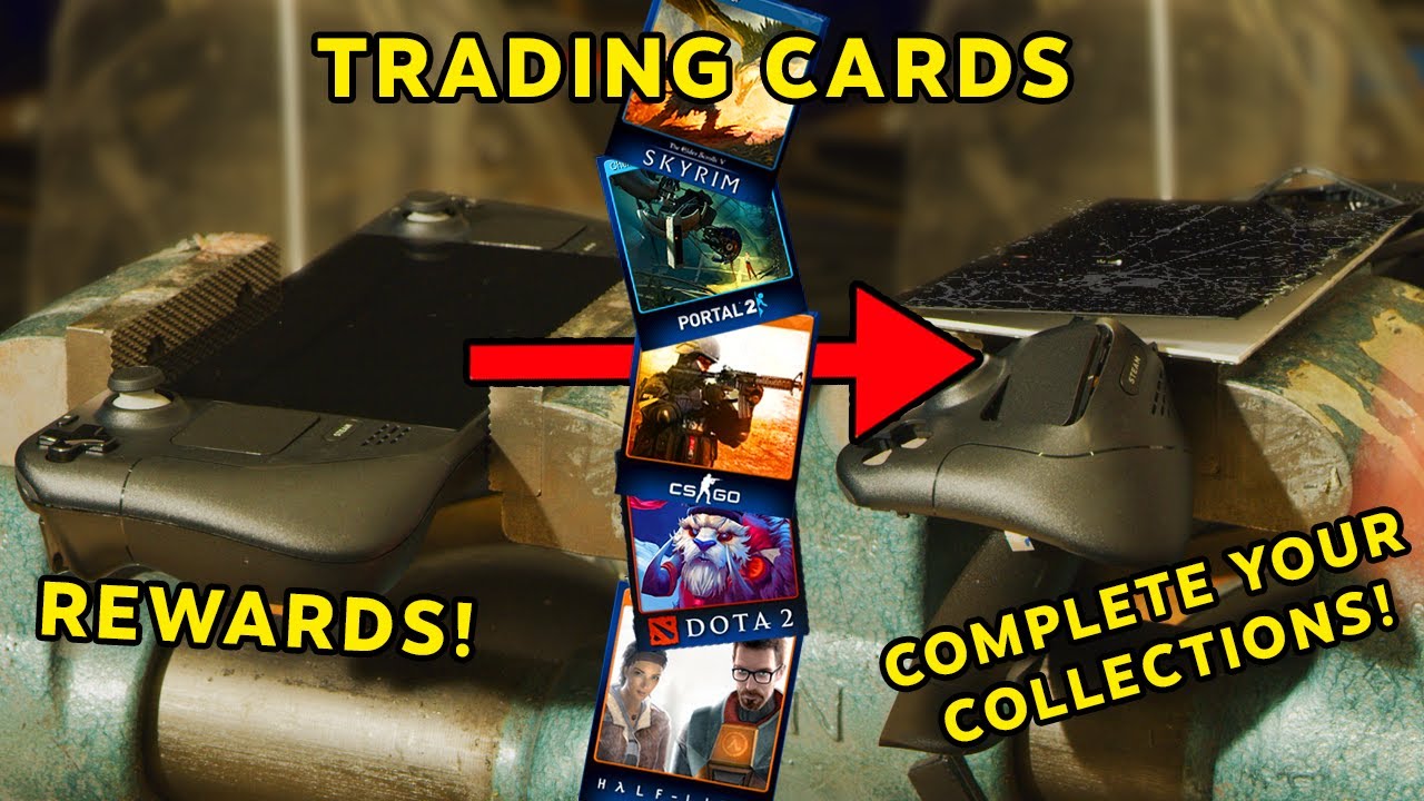 Steam Trading Cards and Badges - YouTube