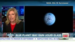 blue planet where it rains glass