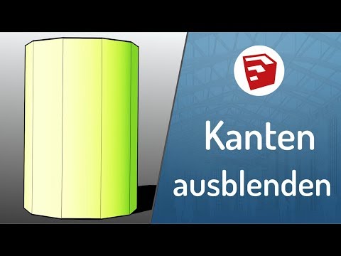 [SketchUp] Linien ausblenden, abmildern und glätten