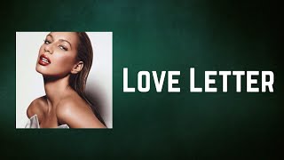 Leona Lewis - Love Letter (Lyrics)