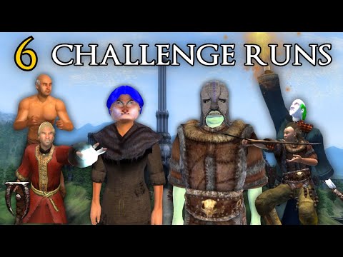 6 Fun Challenge Runs in The Elder Scrolls IV: Oblivion | Compilation