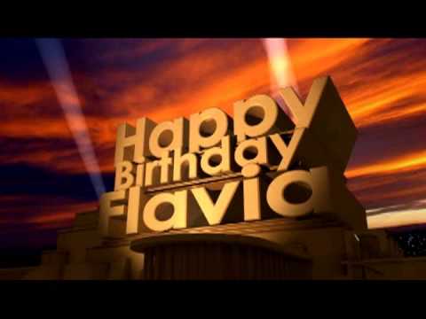 Happy Birthday Flavia
