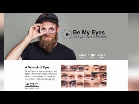 New app lets users lend eyes to the blind
