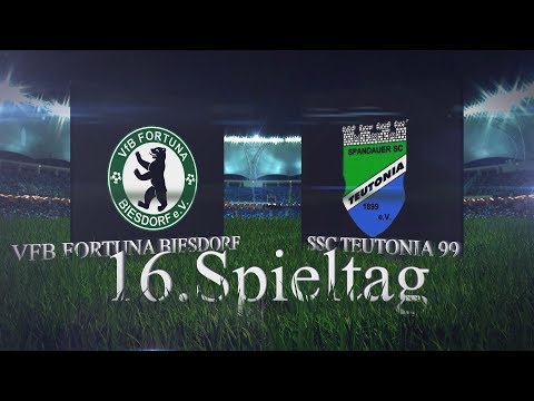 [16.Spieltag/Landesliga]  VFB FORTUNA BIESDORF - SSC Teutonia 99