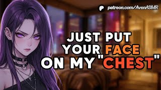 [F4M] Goth girl roommate Sneaks into Your Bed And Put your head on her CHEST [comfort] [possessive]