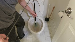 HOW TO UNCLOG A TOILET THE WORST I