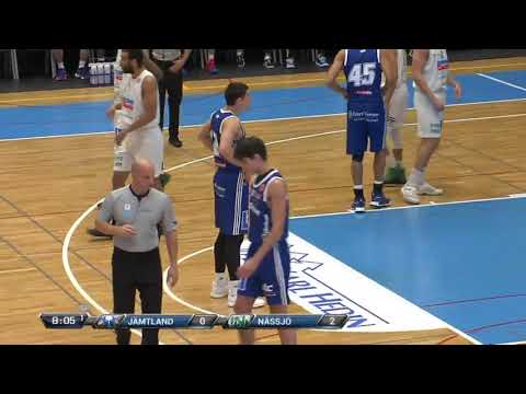 KFUM Jamtland vs Nassjo Sweden SBL Full Game Film 9/28/19 Davon Bell 27 points, 6 rebounds, 4 asst.