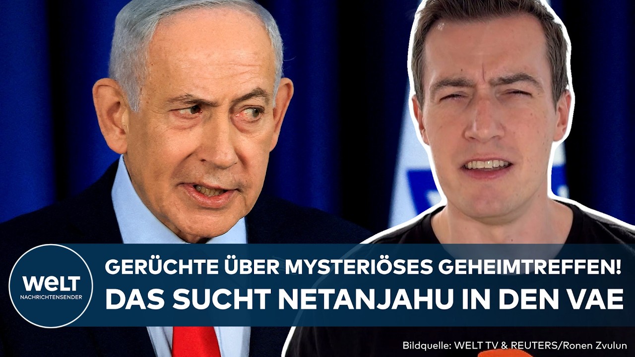 ISRAEL: Brisante Gerüchte! Netanjahu gerät wegen mysterösem Geheimtreffen in VAE in Erklärungsnot