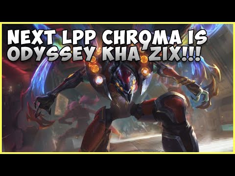 NEXT LPP CHROMA IS ODYSSEY KHAZIX!!! LEAGUE OF LEGENDS
