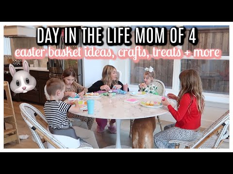 EASTER IDEAS DAY IN THE LIFE VLOG | EASTER BASKETS,...