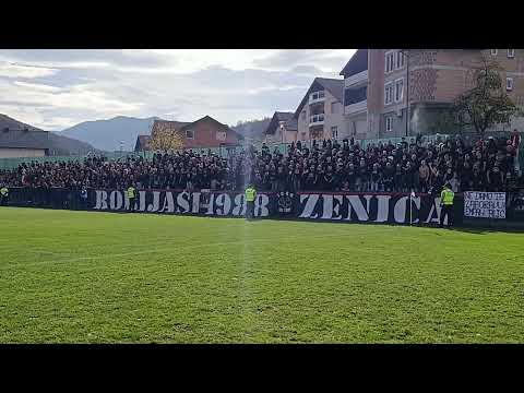 FK Radnik Hadžići 0-1 NK Čelik, navijanje Robijaša