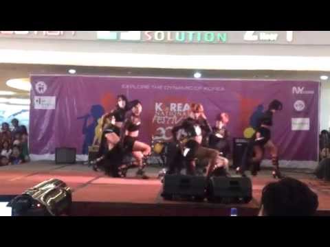 POISON - Mirror Mirror + Dance Break + Volume Up @Semifinal KNF 2014 Festival Citylink 12042014