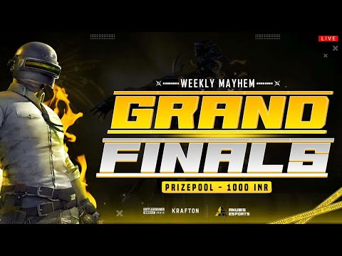 WEEKLY MAYHEM GRAND FINALS | ANUBIS INDIA | BGMI