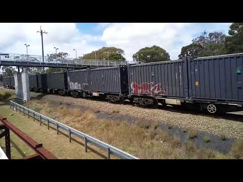 MZ1431 passing Leightonfield Freight Yard