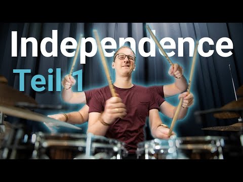 Schlagzeug Independence – Unabhängigkeitsübungen für Anfänger Teil 1