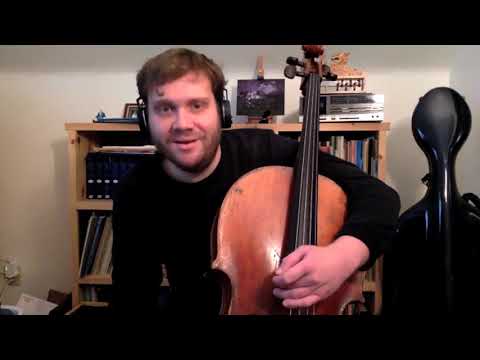 Cello Ben Masterclass: Bach Suite 5 Prélude with Lucía - English Subtitles