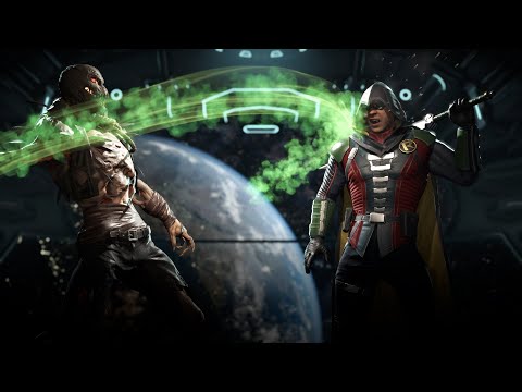 Scarecrow VS Robin  | Superhuman VS Superhuman| DC Darkside | Injustice 2