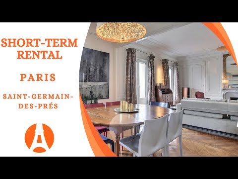 Short Term Rental with Balcony in Paris, Saint-Germain-des-Prés - 6309