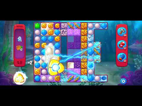 Fishdom Hard level 10780 no boosters フィッシュダム ハード