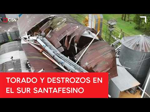 FUERTE TEMPORAL en SANTA FE: ÁRBOLES CAÍDOS y VOLADURA de TECHOS