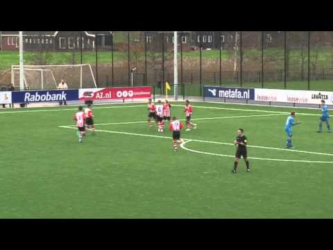 Doelpunten AZ Onder 15 - PSV Onder 15