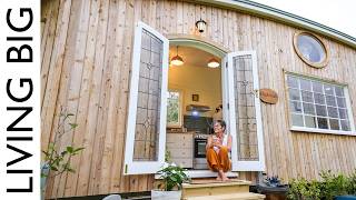 An Exquisitely Unusual Tiny Home Built With Nature's Geometry
