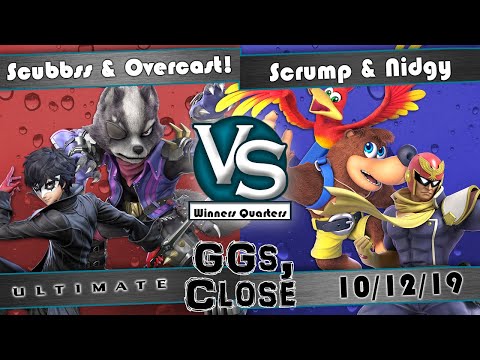 Scubbss & Overcast! (R) vs. Scrump & Nidgy (B) - Winners Quarters - 3-0 Close Tho