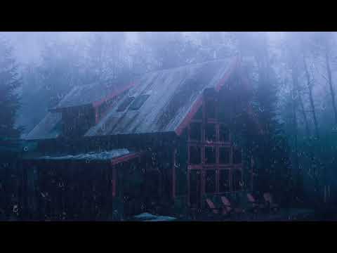 10 horas de lluvia intensa y truenos para dormir y relajarse - Sonidos de Lluvia para Dormir