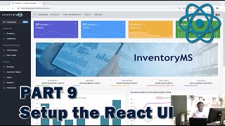 InventoryMS Part 9 - Setup the React UI Template
