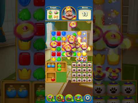 Statisfying Destroy Royal Match Level 1621 #games #royalmatch #music #short #statisfying #destroy