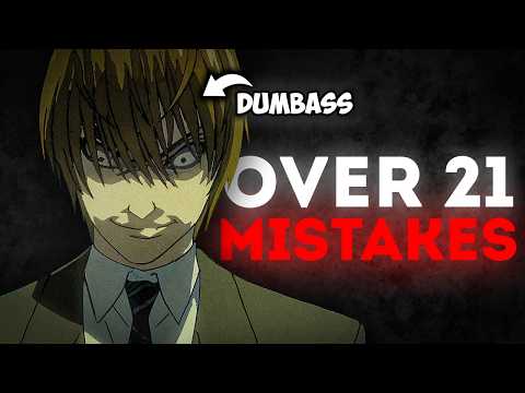 Light Yagami Was Never Smart—Every Dumb Mistake in Death Note (Complete KIRA vs L Story)