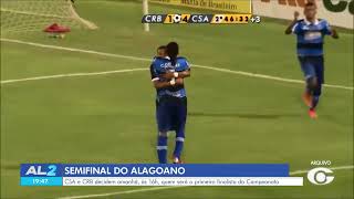 CSA e CRB decidem 1º finalista do Alagoano - 20/02/2026